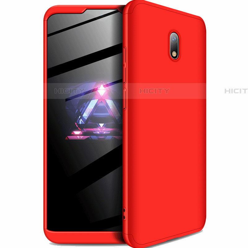 Custodia Plastica Rigida Cover Opaca Fronte e Retro 360 Gradi per Xiaomi Redmi 8A Rosso