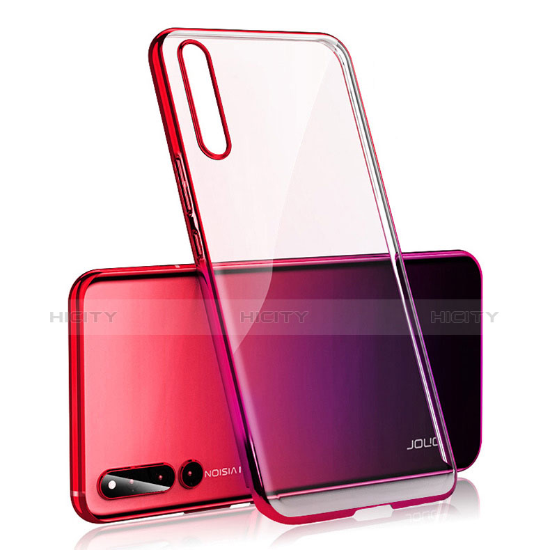 Custodia Plastica Rigida Cover Opaca Fronte e Retro 360 Gradi Q01 per Huawei Honor Magic 2 Rosso