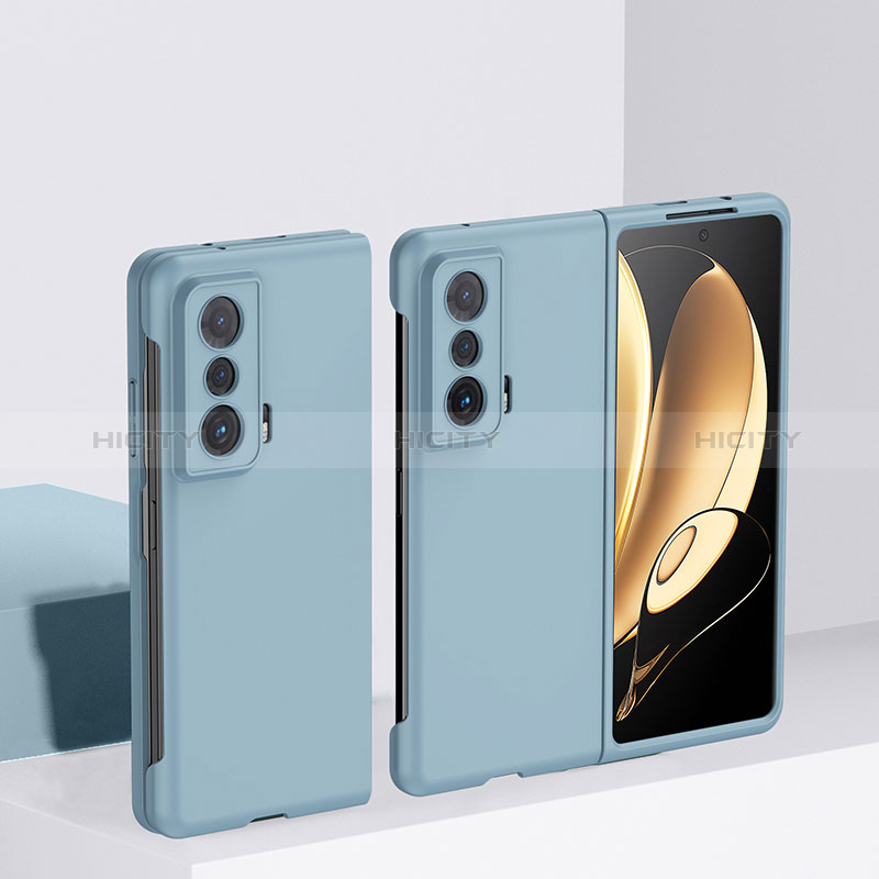 Custodia Plastica Rigida Cover Opaca Fronte e Retro 360 Gradi QH1 per Huawei Honor Magic Vs 5G Azzurro