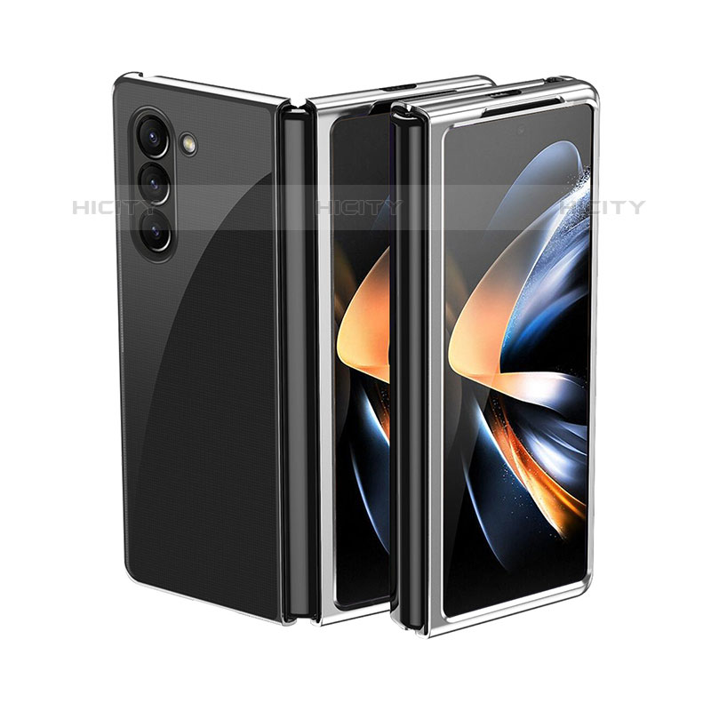 Custodia Plastica Rigida Cover Opaca Fronte e Retro 360 Gradi QH2 per Samsung Galaxy Z Fold5 5G