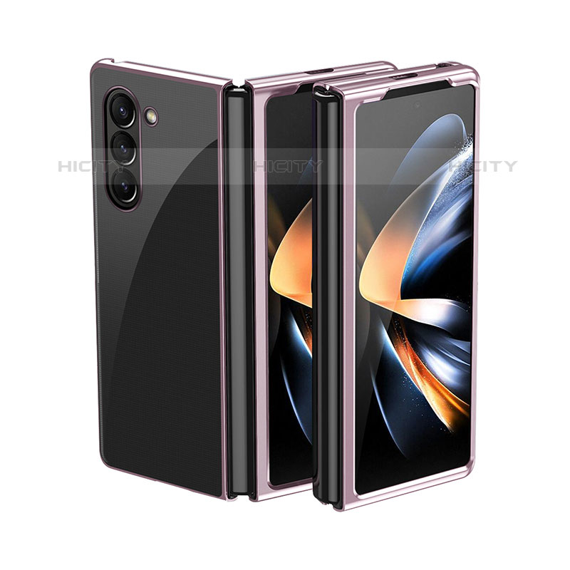 Custodia Plastica Rigida Cover Opaca Fronte e Retro 360 Gradi QH2 per Samsung Galaxy Z Fold5 5G