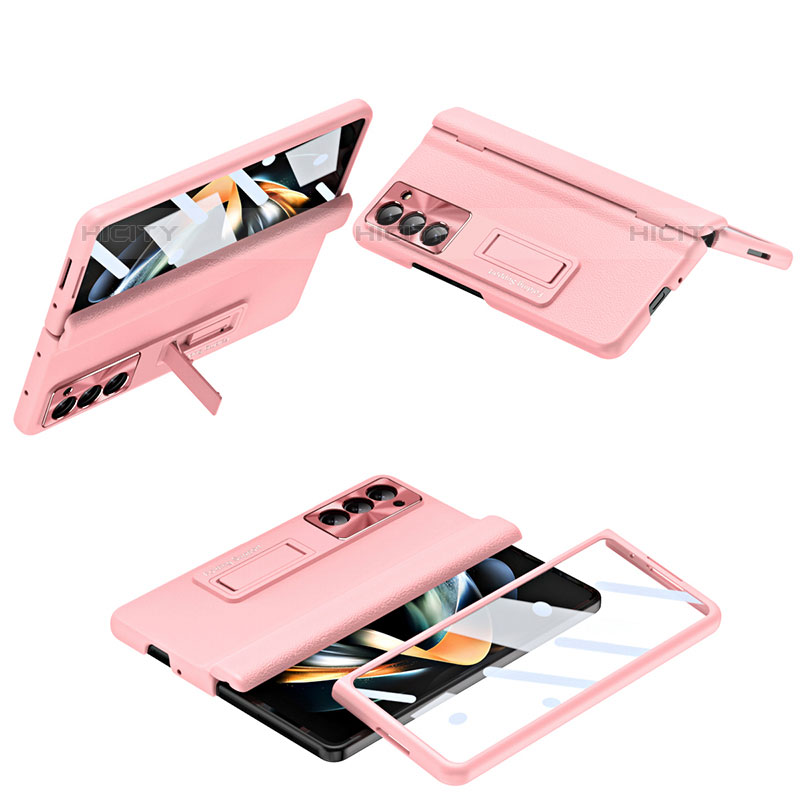 Custodia Plastica Rigida Cover Opaca Fronte e Retro 360 Gradi QH5 per Samsung Galaxy Z Fold5 5G