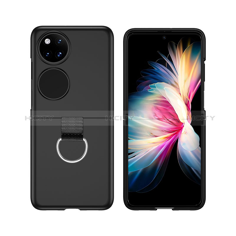 Custodia Plastica Rigida Cover Opaca Fronte e Retro 360 Gradi Z02L per Huawei P50 Pocket