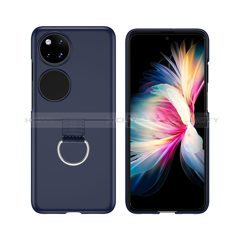 Custodia Plastica Rigida Cover Opaca Fronte e Retro 360 Gradi Z02L per Huawei P60 Pocket