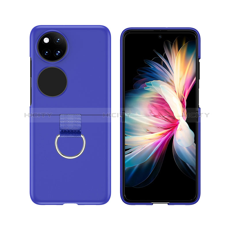 Custodia Plastica Rigida Cover Opaca Fronte e Retro 360 Gradi Z02L per Huawei Pocket S