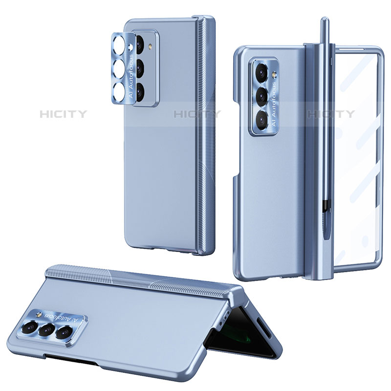 Custodia Plastica Rigida Cover Opaca Fronte e Retro 360 Gradi Z02L per Samsung Galaxy Z Fold5 5G