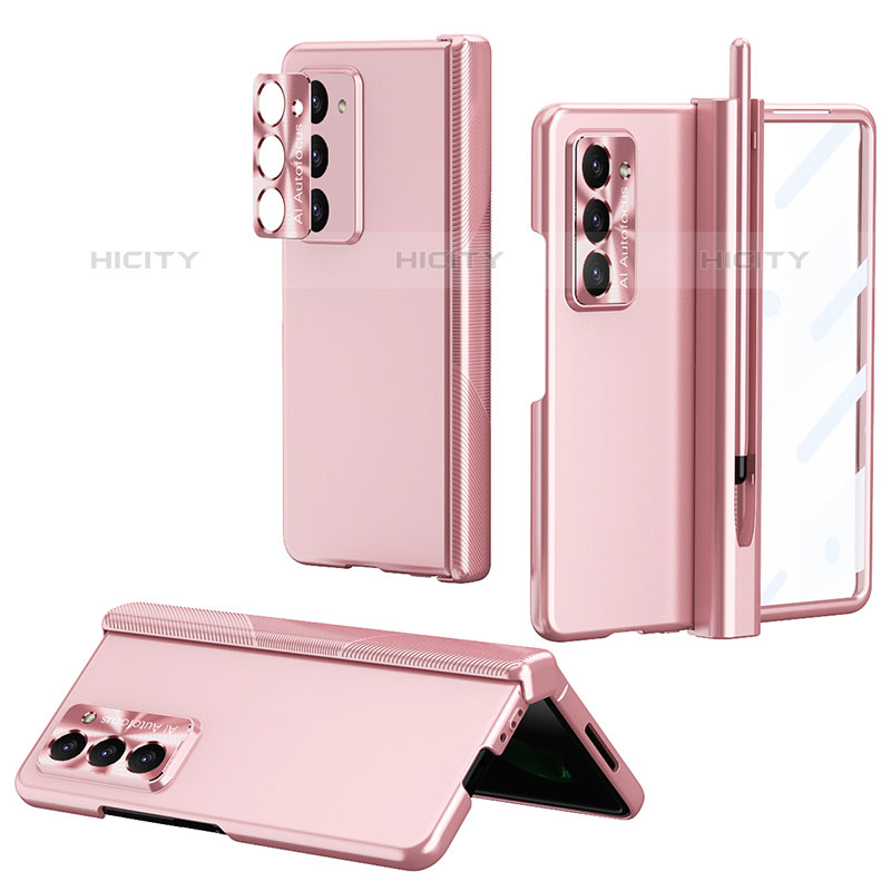 Custodia Plastica Rigida Cover Opaca Fronte e Retro 360 Gradi Z02L per Samsung Galaxy Z Fold5 5G