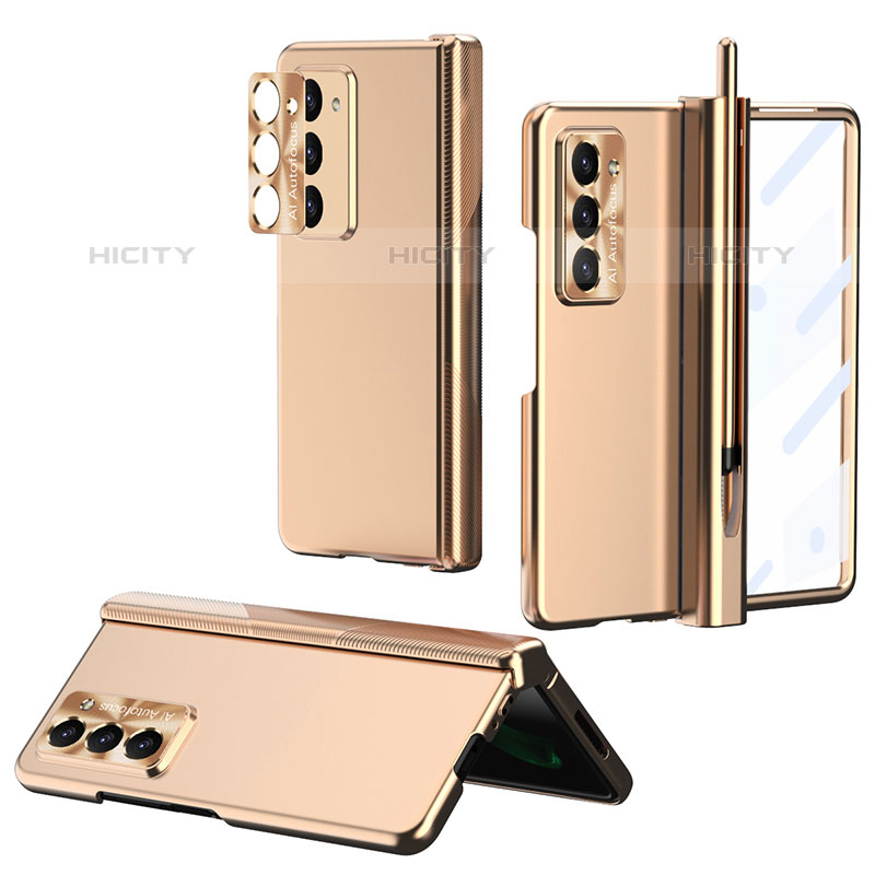 Custodia Plastica Rigida Cover Opaca Fronte e Retro 360 Gradi Z02L per Samsung Galaxy Z Fold5 5G