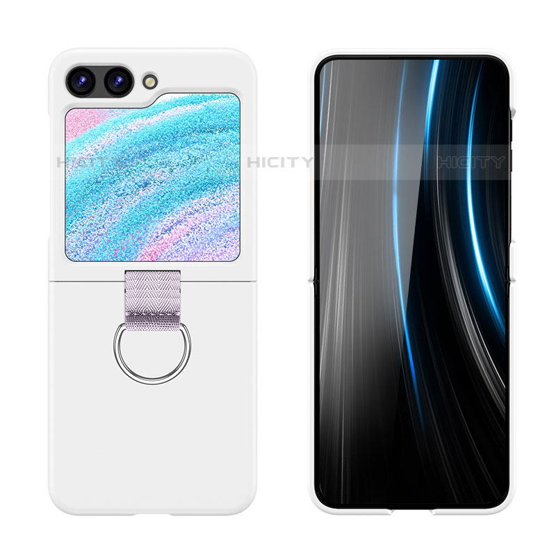 Custodia Plastica Rigida Cover Opaca Fronte e Retro 360 Gradi Z03L per Samsung Galaxy Z Flip5 5G