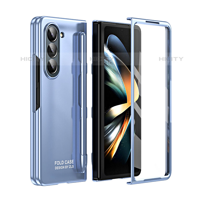 Custodia Plastica Rigida Cover Opaca Fronte e Retro 360 Gradi ZL1 per Samsung Galaxy Z Fold5 5G