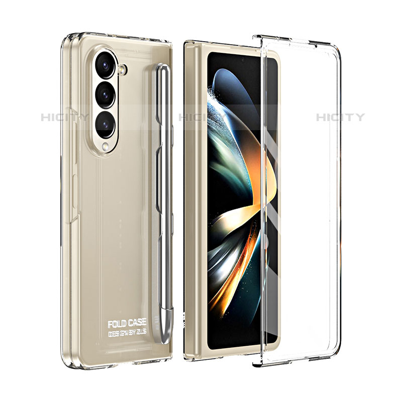 Custodia Plastica Rigida Cover Opaca Fronte e Retro 360 Gradi ZL1 per Samsung Galaxy Z Fold5 5G