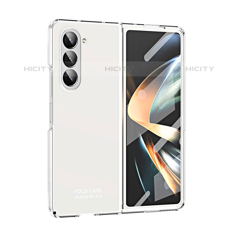 Custodia Plastica Rigida Cover Opaca Fronte e Retro 360 Gradi ZL3 per Samsung Galaxy Z Fold5 5G