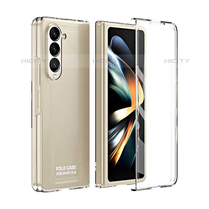 Custodia Plastica Rigida Cover Opaca Fronte e Retro 360 Gradi ZL4 per Samsung Galaxy Z Fold5 5G