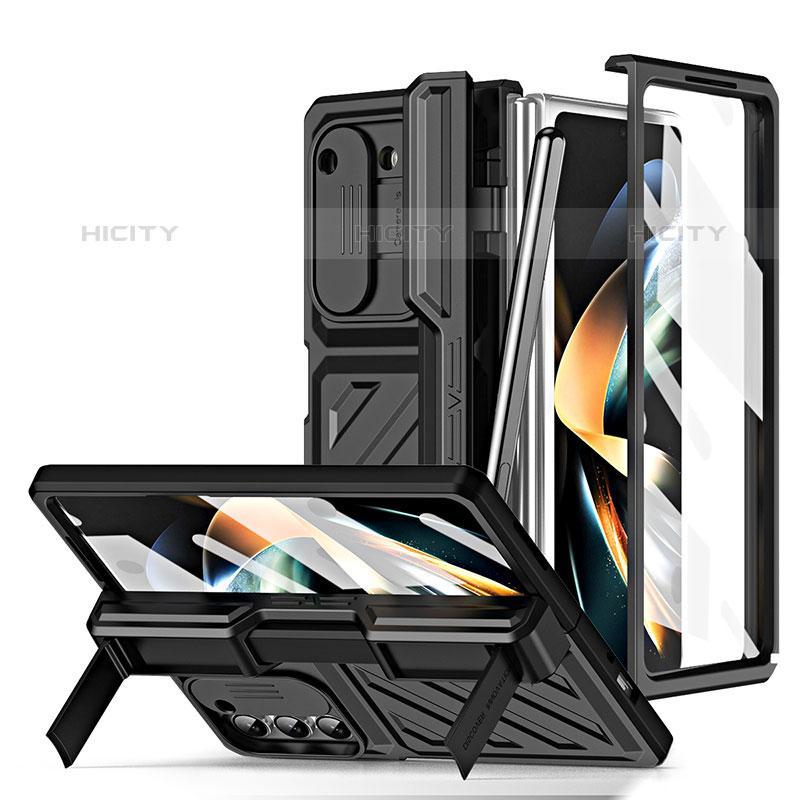 Custodia Plastica Rigida Cover Opaca Fronte e Retro 360 Gradi ZL5 per Samsung Galaxy Z Fold5 5G