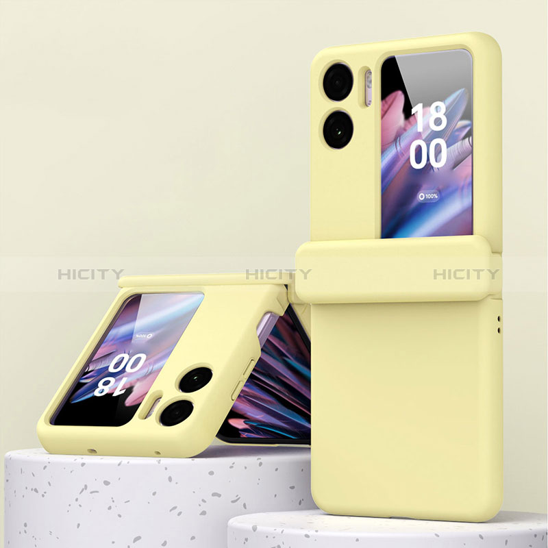 Custodia Plastica Rigida Cover Opaca Fronte e Retro 360 Gradi ZL6 per Oppo Find N2 Flip 5G