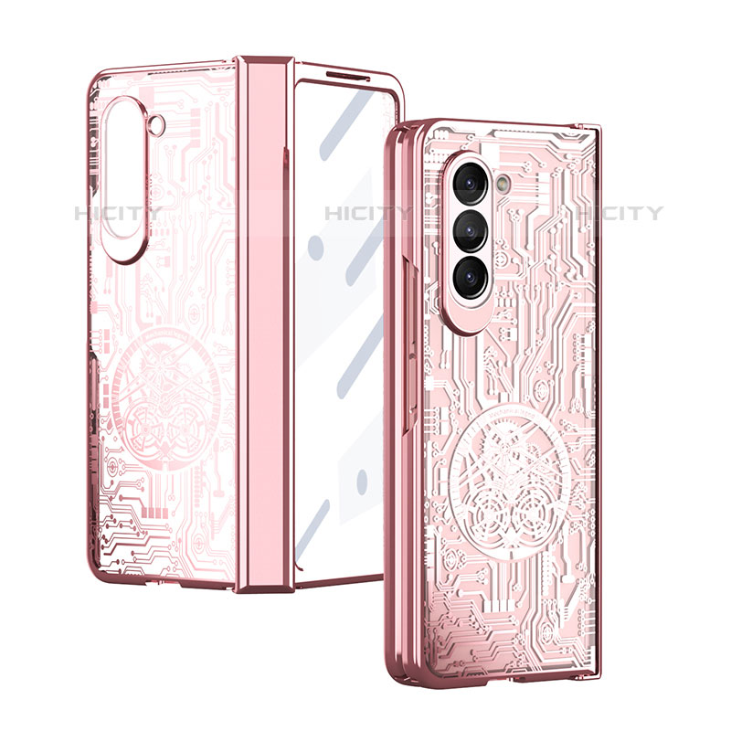 Custodia Plastica Rigida Cover Opaca Fronte e Retro 360 Gradi ZL9 per Samsung Galaxy Z Fold5 5G