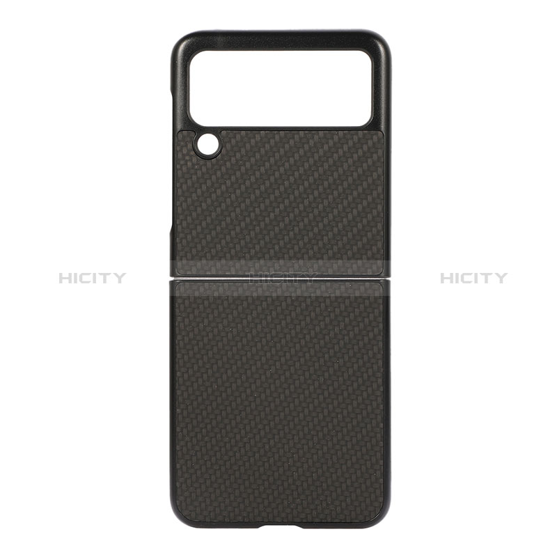 Custodia Plastica Rigida Cover Opaca H08 per Samsung Galaxy Z Flip3 5G Nero