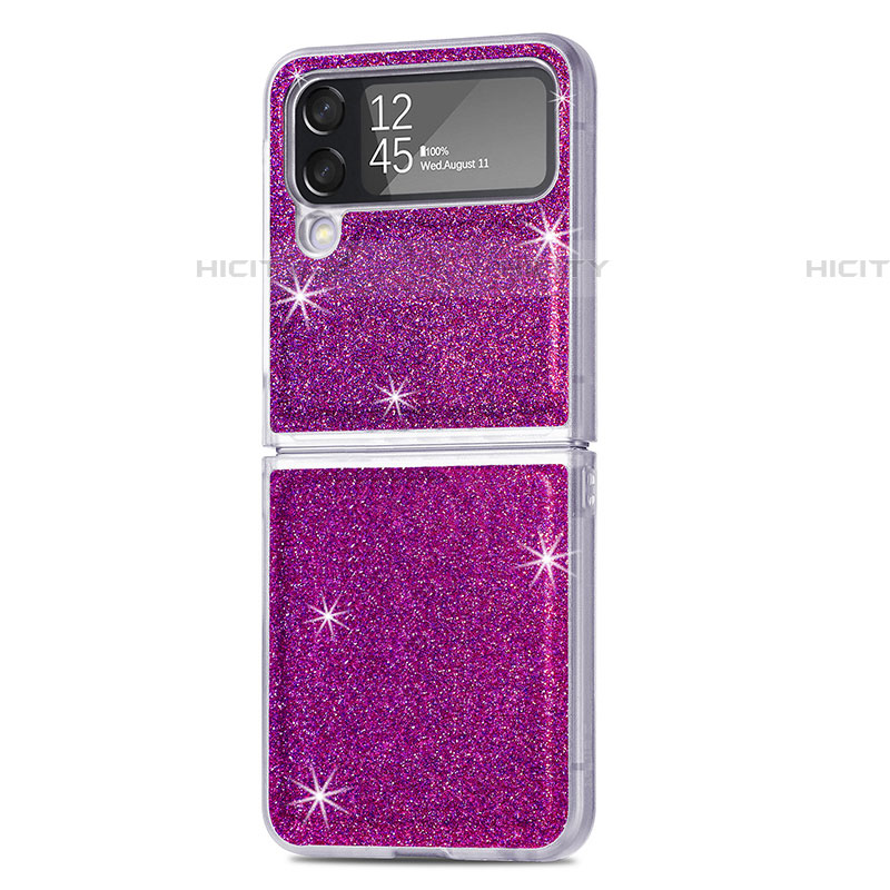 Custodia Plastica Rigida Cover Opaca L02 per Samsung Galaxy Z Flip4 5G Viola