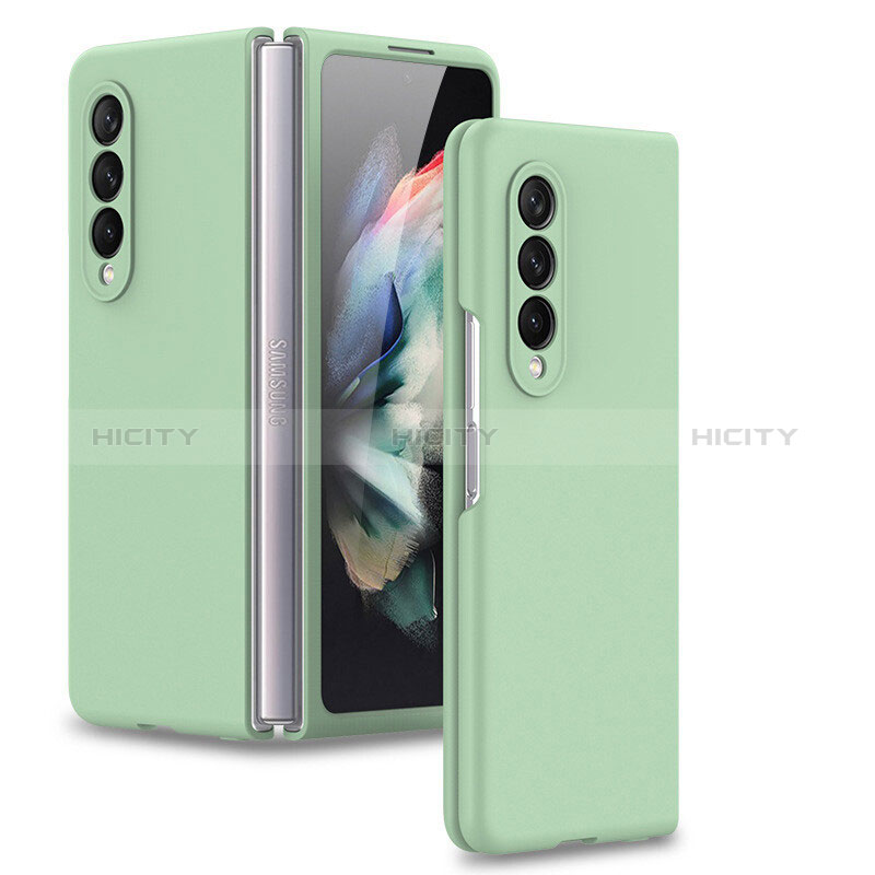 Custodia Plastica Rigida Cover Opaca L02 per Samsung Galaxy Z Fold3 5G Verde Pastello