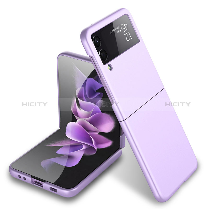 Custodia Plastica Rigida Cover Opaca L03 per Samsung Galaxy Z Flip3 5G Viola