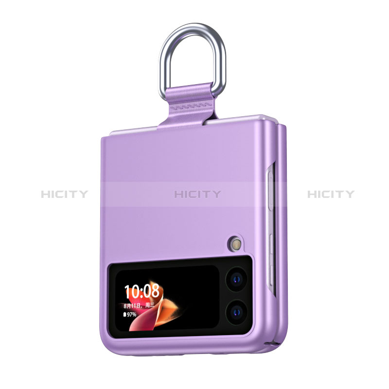 Custodia Plastica Rigida Cover Opaca L04 per Samsung Galaxy Z Flip3 5G Viola