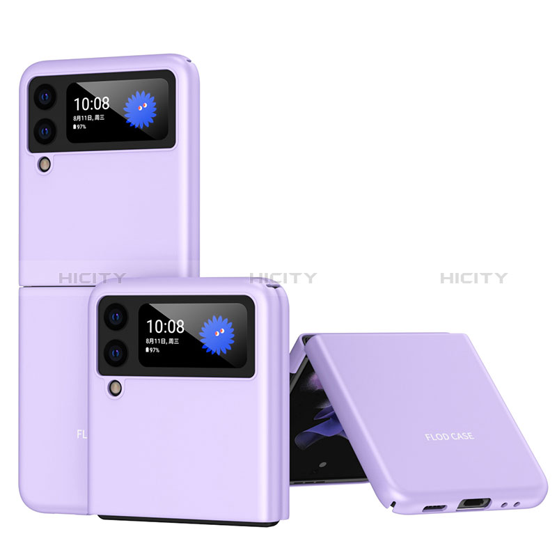 Custodia Plastica Rigida Cover Opaca L08 per Samsung Galaxy Z Flip3 5G Viola