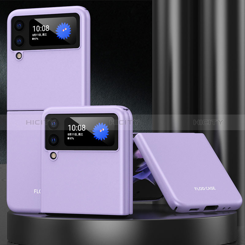 Custodia Plastica Rigida Cover Opaca L09 per Samsung Galaxy Z Flip3 5G Viola