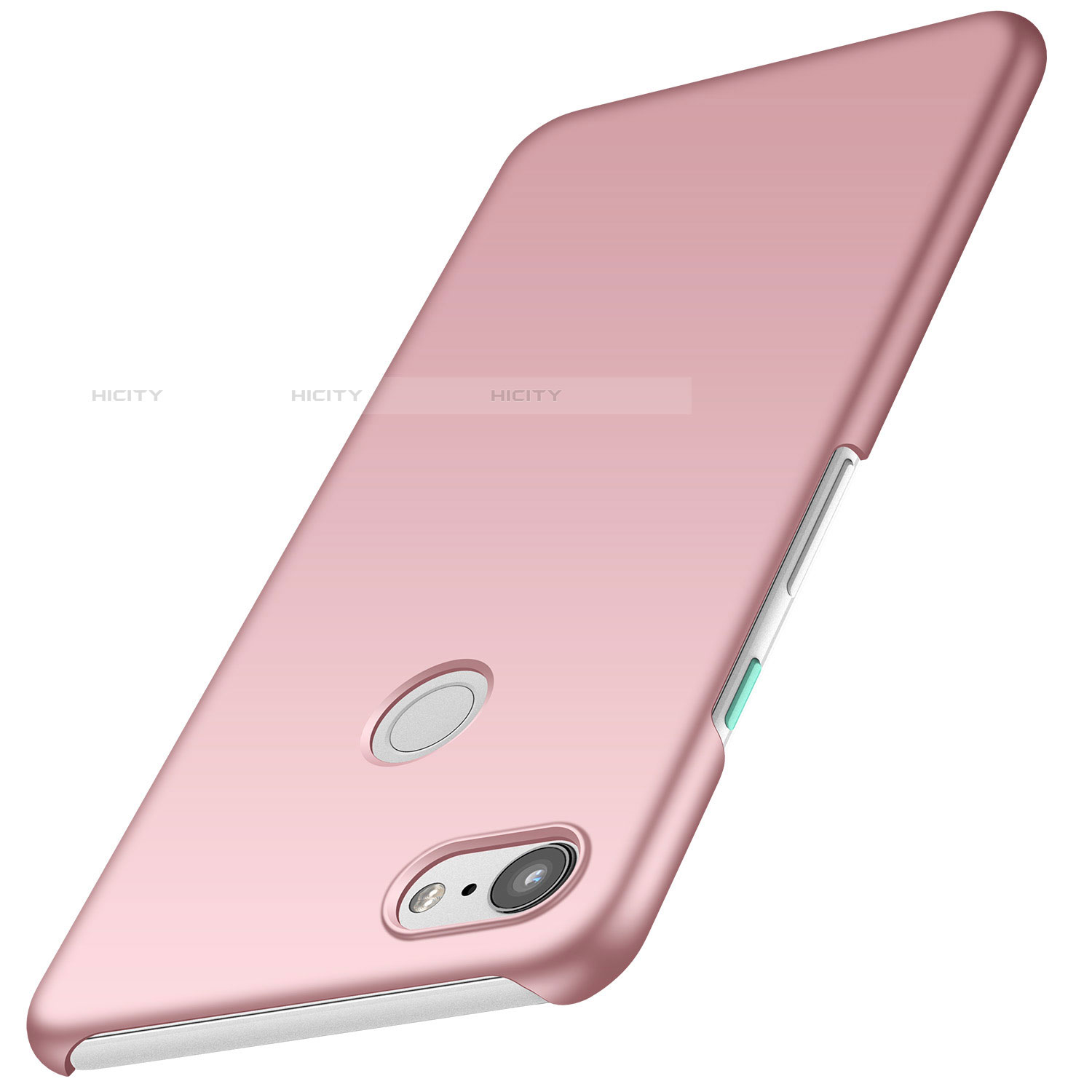 Custodia Plastica Rigida Cover Opaca M01 per Google Pixel 3 XL Oro Rosa