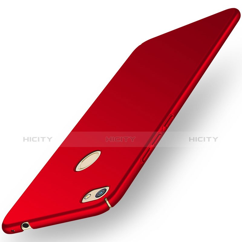 Custodia Plastica Rigida Cover Opaca M01 per Huawei Enjoy 7 Rosso