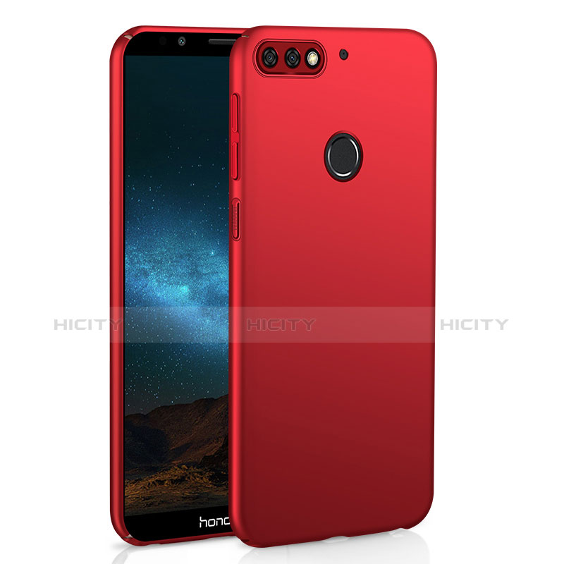 Custodia Plastica Rigida Cover Opaca M01 per Huawei Enjoy 8 Rosso