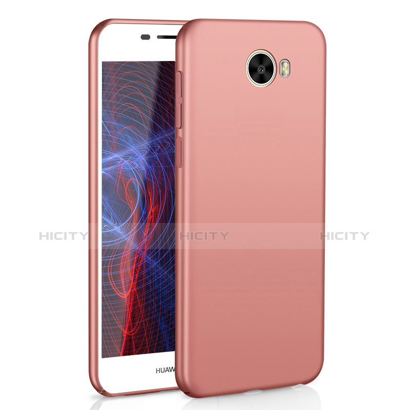 Custodia Plastica Rigida Cover Opaca M01 per Huawei Honor Play 5 Oro Rosa