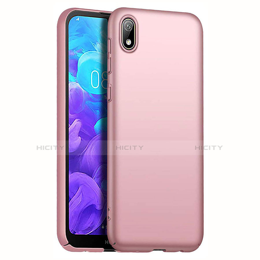 Custodia Plastica Rigida Cover Opaca M01 per Huawei Honor Play 8 Oro Rosa