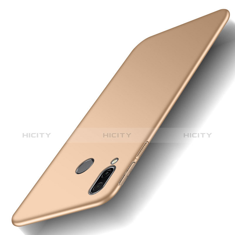 Custodia Plastica Rigida Cover Opaca M01 per Huawei Honor Play Oro