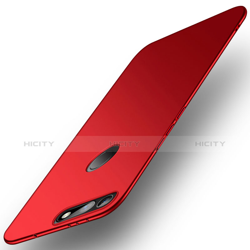 Custodia Plastica Rigida Cover Opaca M01 per Huawei Honor V20 Rosso