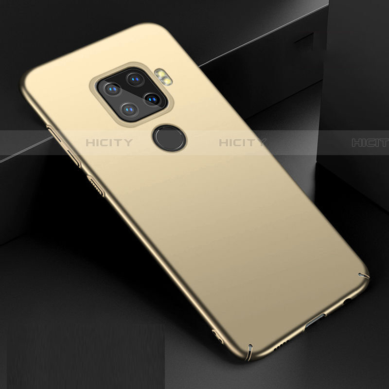 Custodia Plastica Rigida Cover Opaca M01 per Huawei Mate 30 Lite Oro