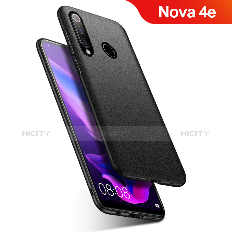 Custodia Plastica Rigida Cover Opaca M01 per Huawei Nova 4e Nero