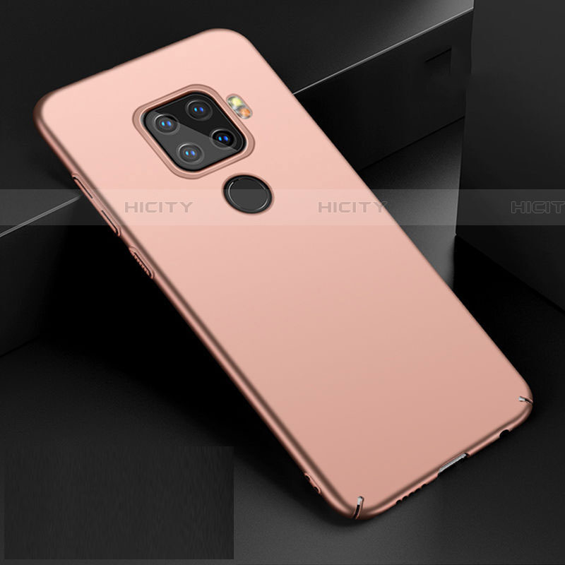 Custodia Plastica Rigida Cover Opaca M01 per Huawei Nova 5i Pro Oro Rosa