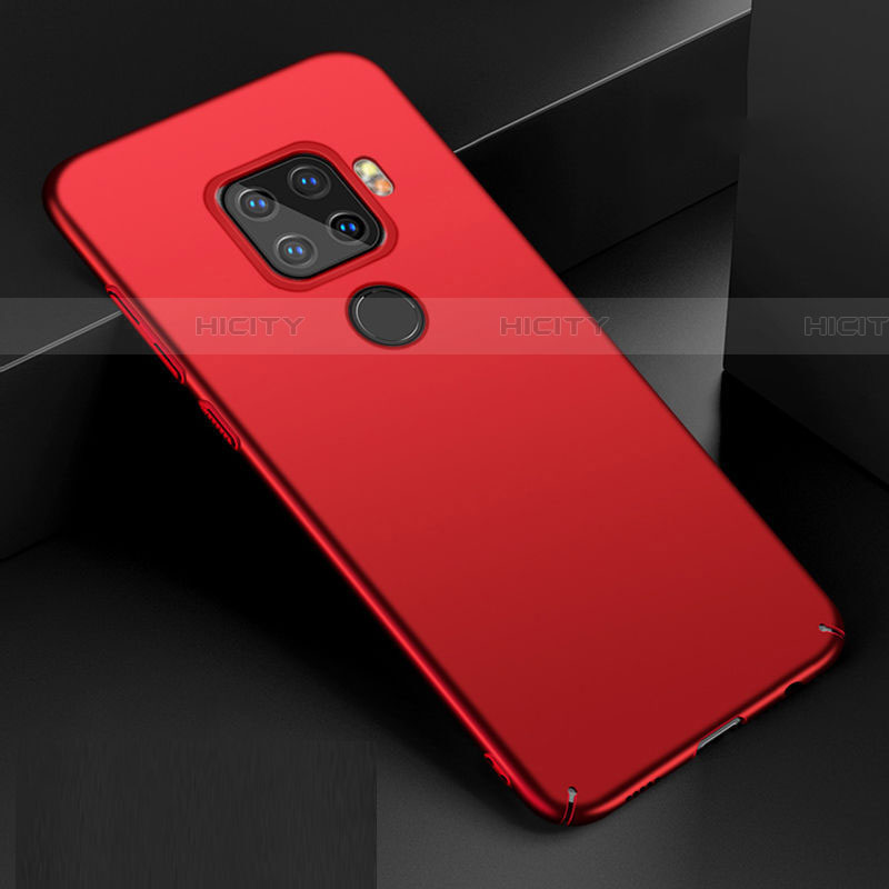 Custodia Plastica Rigida Cover Opaca M01 per Huawei Nova 5z Rosso