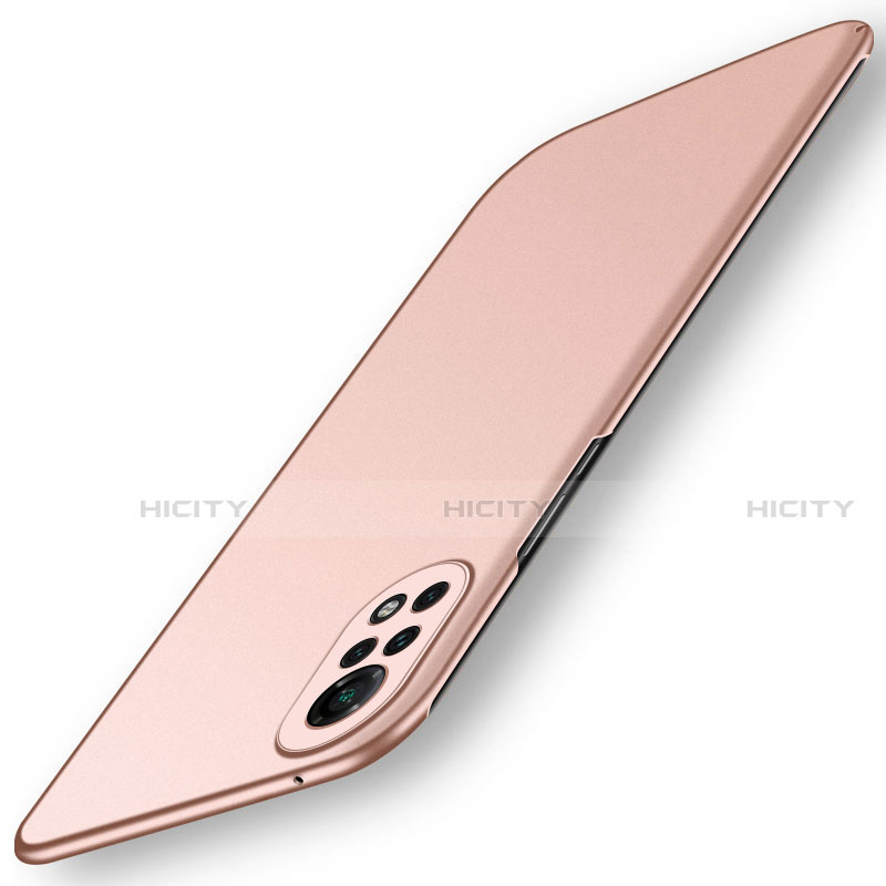 Custodia Plastica Rigida Cover Opaca M01 per Huawei Nova 8 5G Oro Rosa