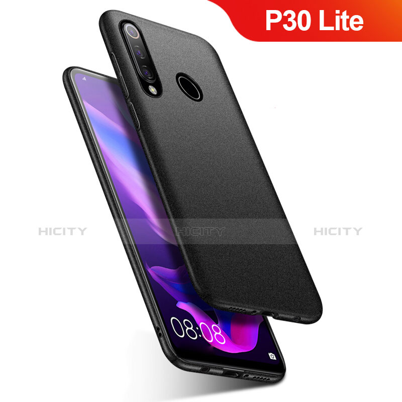 Custodia Plastica Rigida Cover Opaca M01 per Huawei P30 Lite New Edition Nero