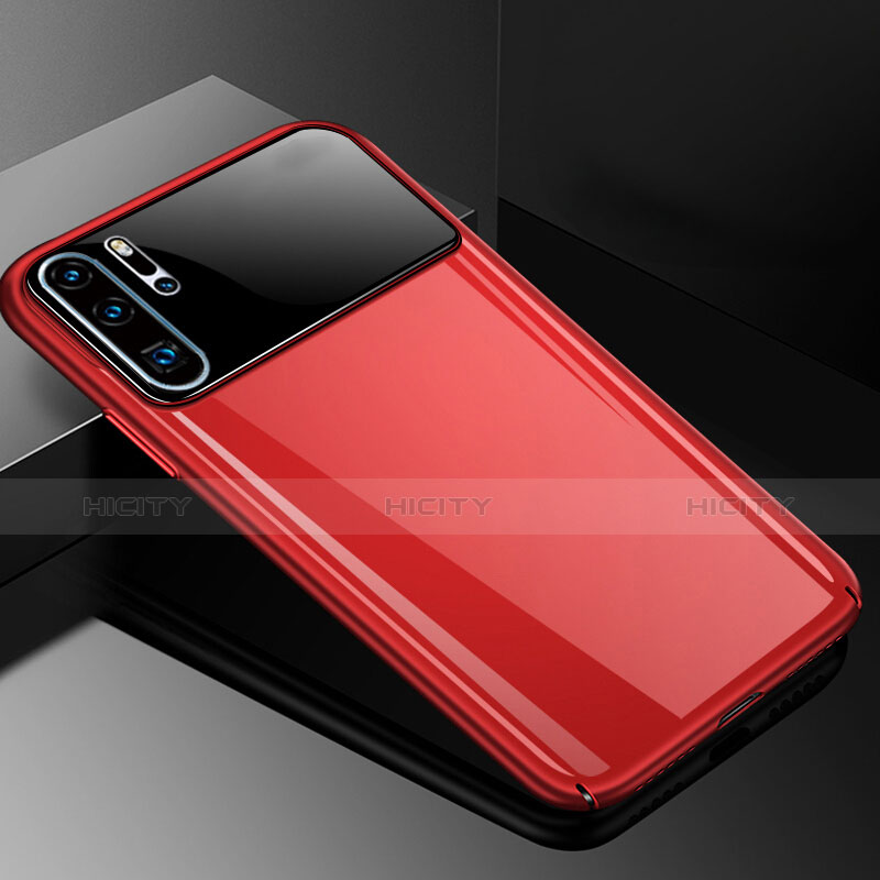 Custodia Plastica Rigida Cover Opaca M01 per Huawei P30 Pro New Edition Rosso