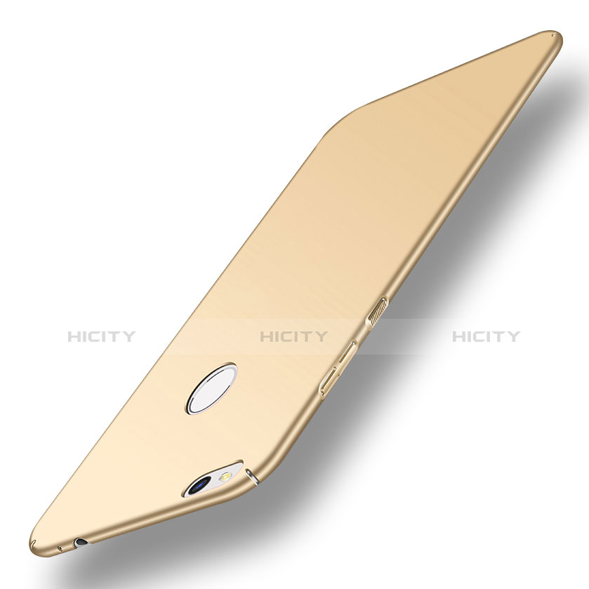 Custodia Plastica Rigida Cover Opaca M01 per Huawei P8 Lite (2017) Oro