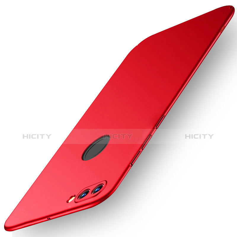 Custodia Plastica Rigida Cover Opaca M01 per Huawei Y9 (2018) Rosso