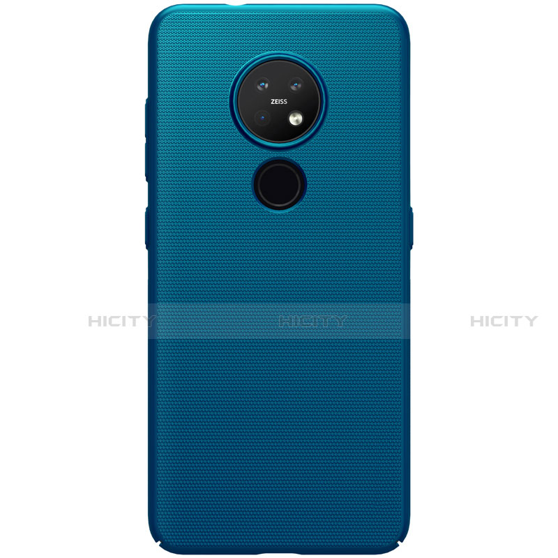 Custodia Plastica Rigida Cover Opaca M01 per Nokia 7.2 Blu