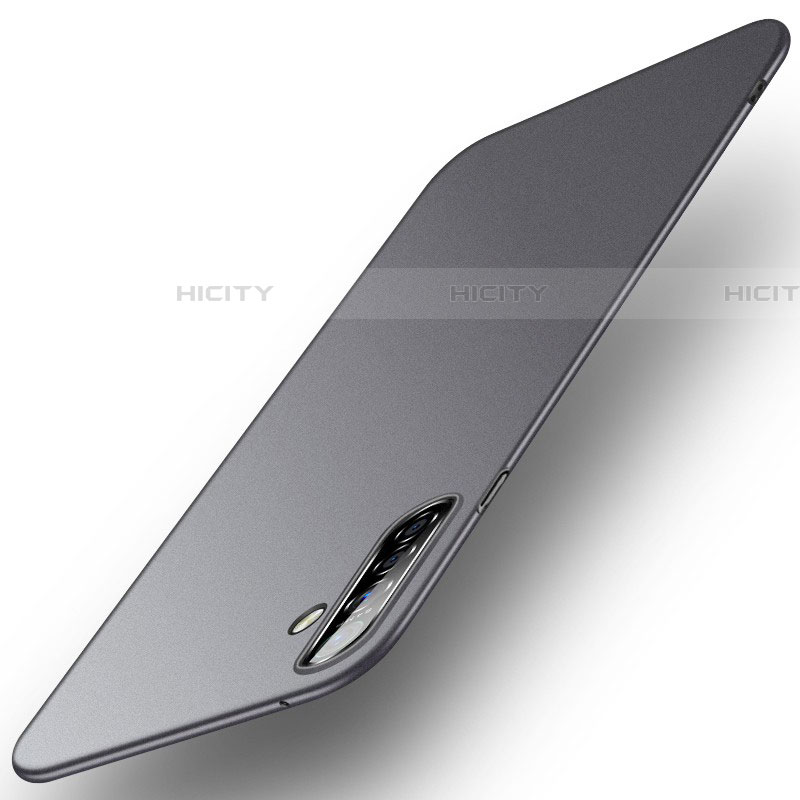 Custodia Plastica Rigida Cover Opaca M01 per Oppo K5 Grigio