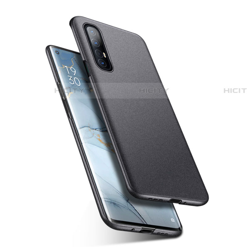 Custodia Plastica Rigida Cover Opaca M01 per Oppo Reno3 Pro Grigio