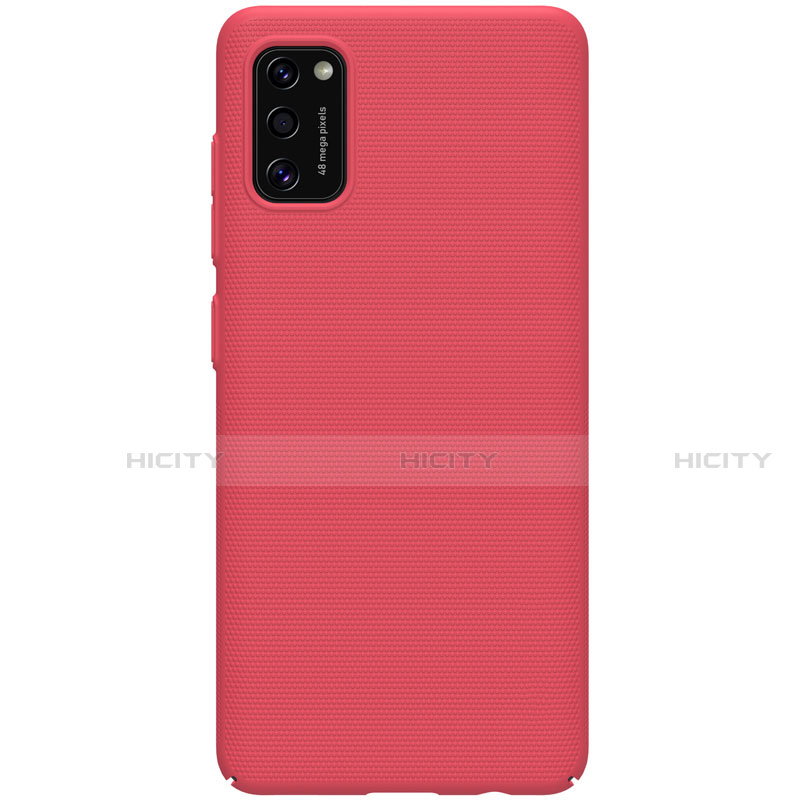 Custodia Plastica Rigida Cover Opaca M01 per Samsung Galaxy A41 Rosso