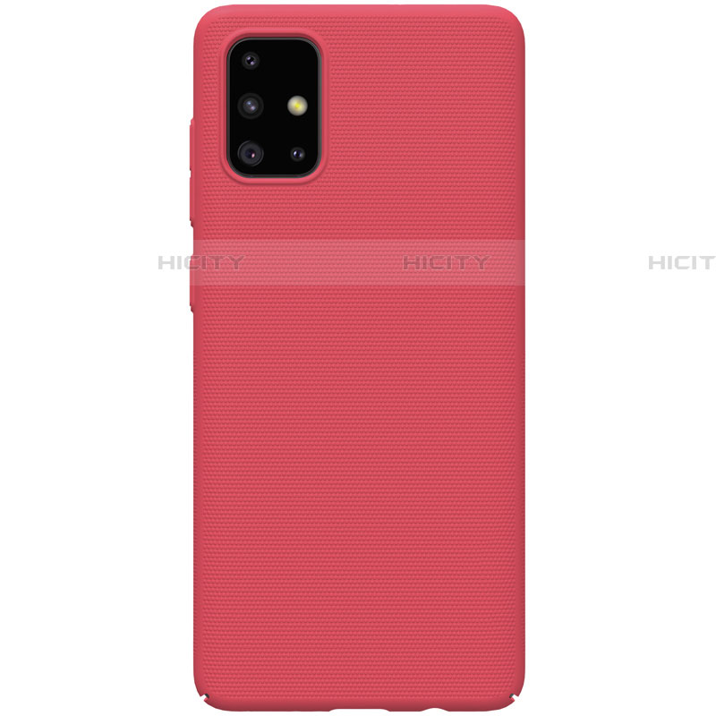 Custodia Plastica Rigida Cover Opaca M01 per Samsung Galaxy A51 5G Rosso