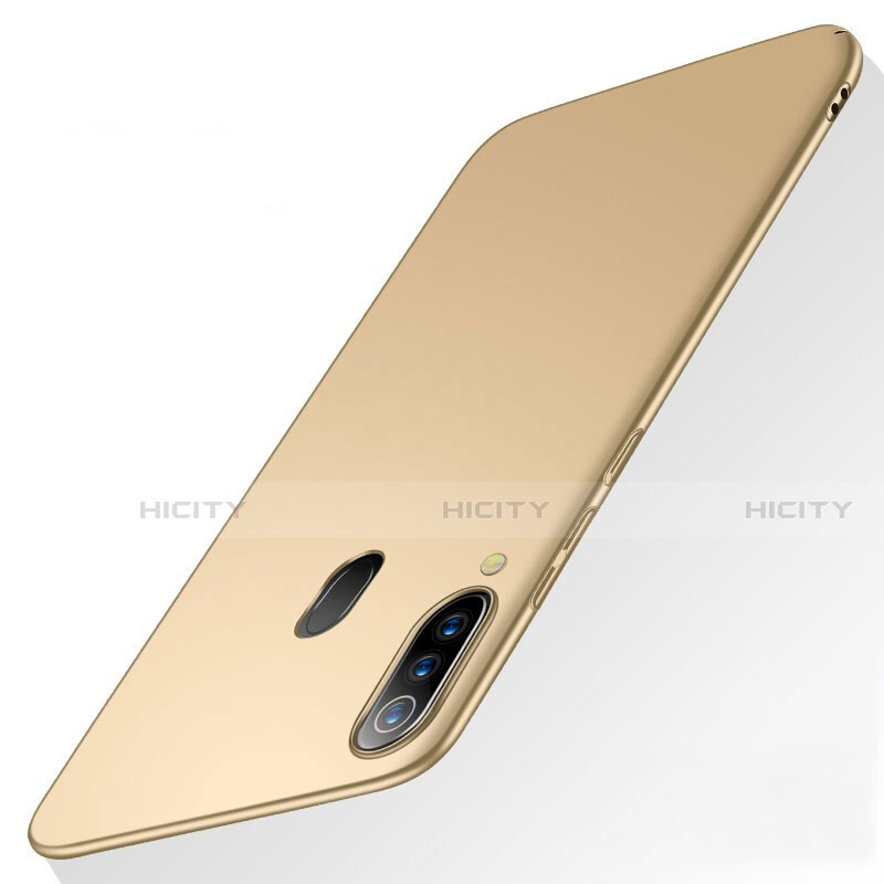 Custodia Plastica Rigida Cover Opaca M01 per Samsung Galaxy A60 Oro