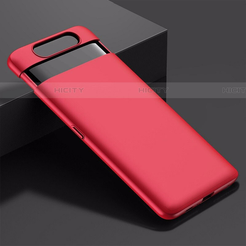 Custodia Plastica Rigida Cover Opaca M01 per Samsung Galaxy A90 4G Rosso